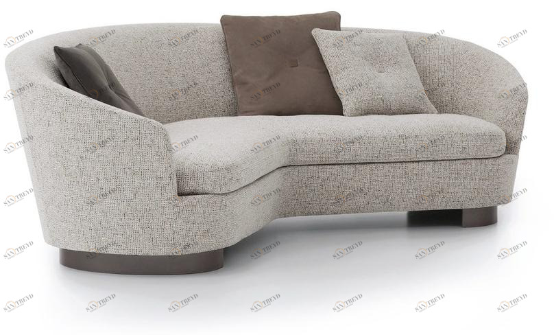 Minotti Изогнутый диван Jacques sun-id-1353300