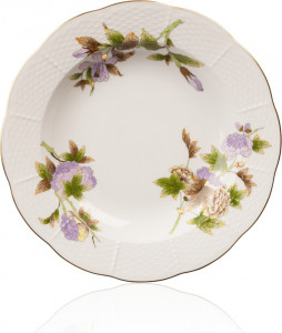 10623412 Herend Тарелка суповая 24см "Королевский сад" Фарфор