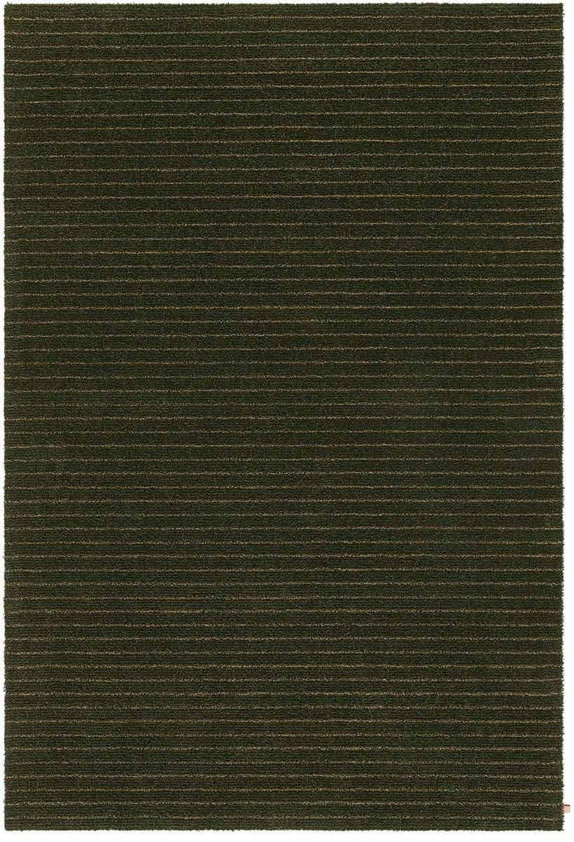 Kasthall Прямоугольный коврик из шерсти и льна в полоску Grönska 14128  - Вид №2