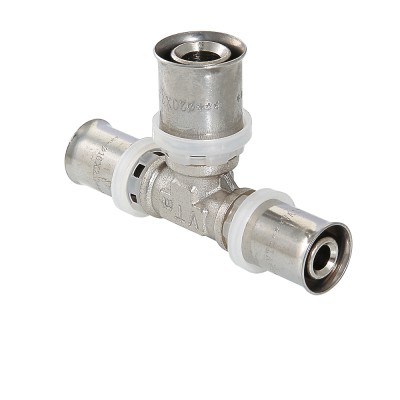 VTm.231.N.321632 Пресс-фитинг – тройник Valtec 32 х 16 х 32 мм 