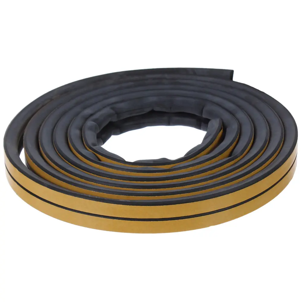 Уплотнитель для металлических дверей 10х12 мм 6 м, цвет чёрный Santreyd STLM-2027738
