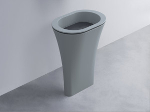 AMLA65-BR+AMPILO-BA+AMCOLO-BR Раковина Amedeo Ovale отдельностоящая cielo Enjoy + Amedeo