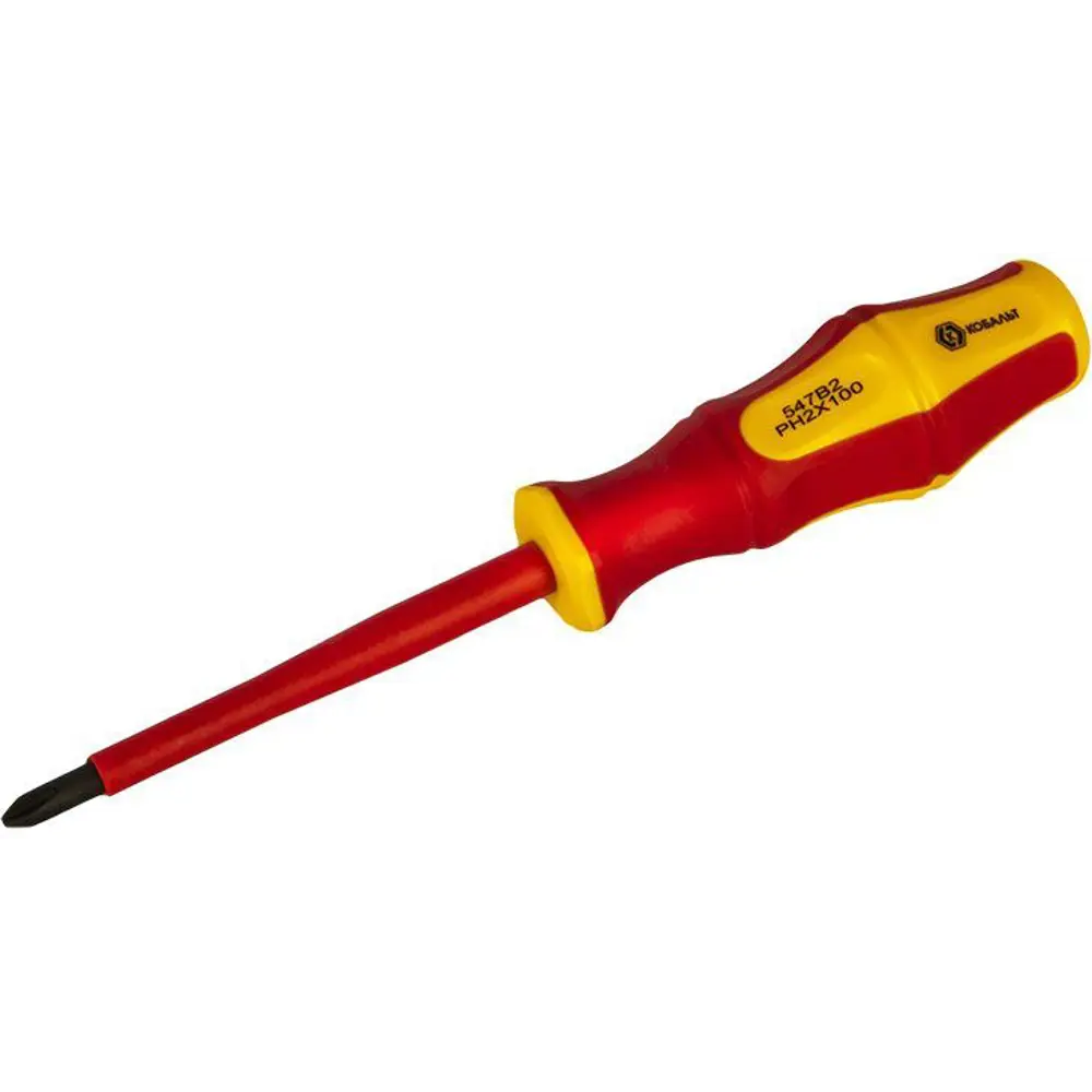 Крестовая отвертка Кобальт PH2 100 мм с магнитным наконечником 89402085 STLM-1571921