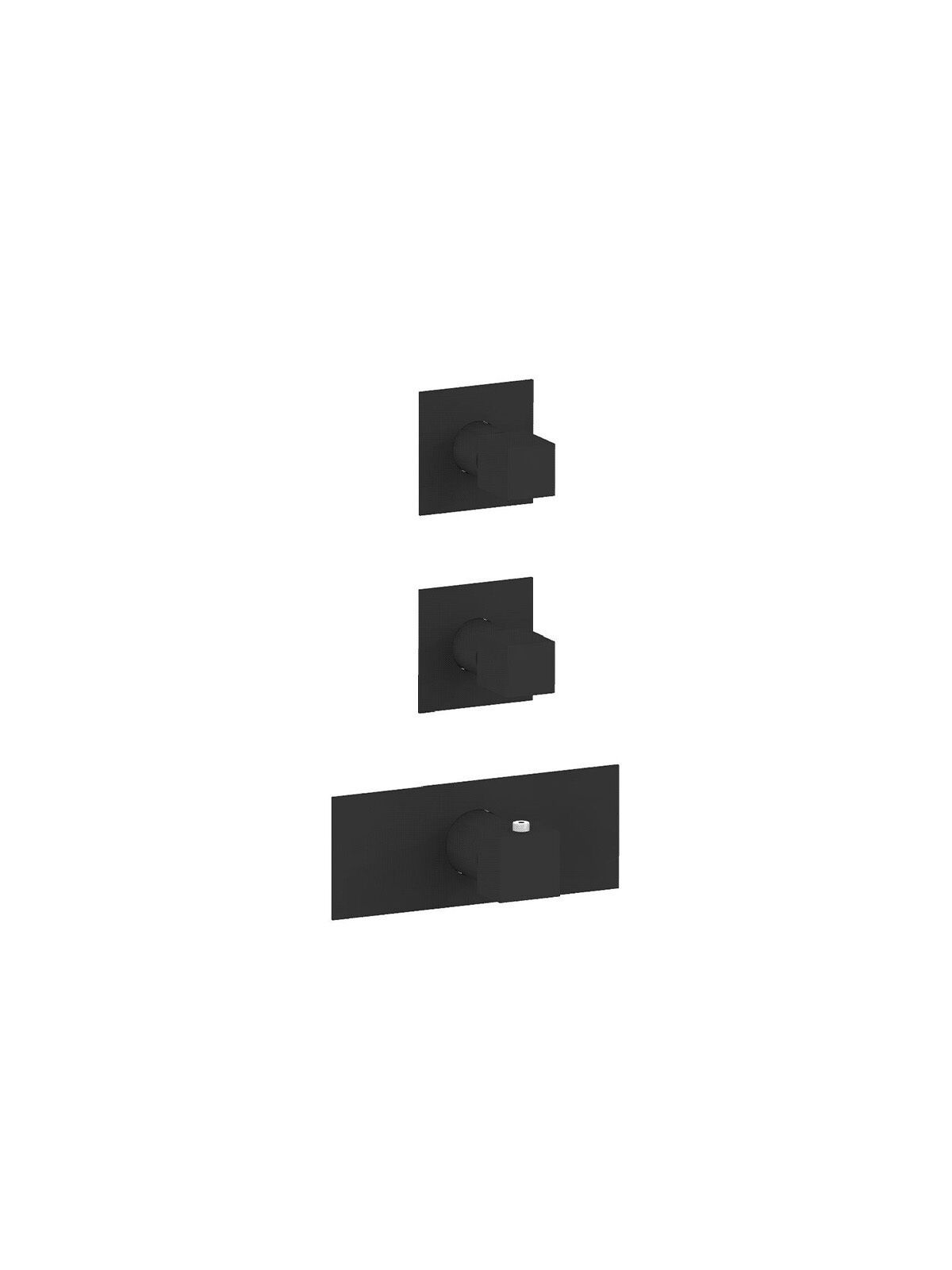 Термостатический встраиваемый смеситель для душа с 3 отверстиями Rubinetterie Frattini отдельная эстетика ARCH-00053901 - Вид №17