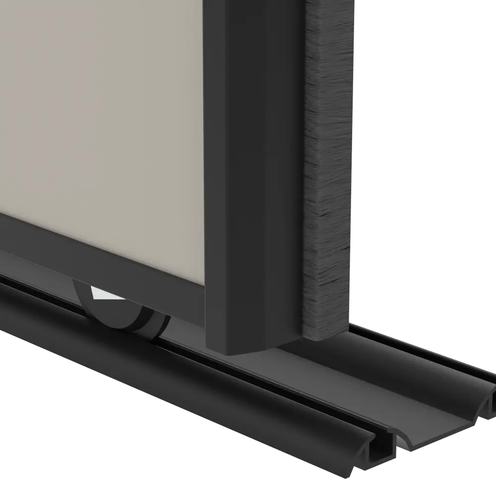 Дверь-купе KONSENSA 225.5x70.4 см МДФ цвет кашемир профиль черный узкий STLM-2153408 - Вид №6