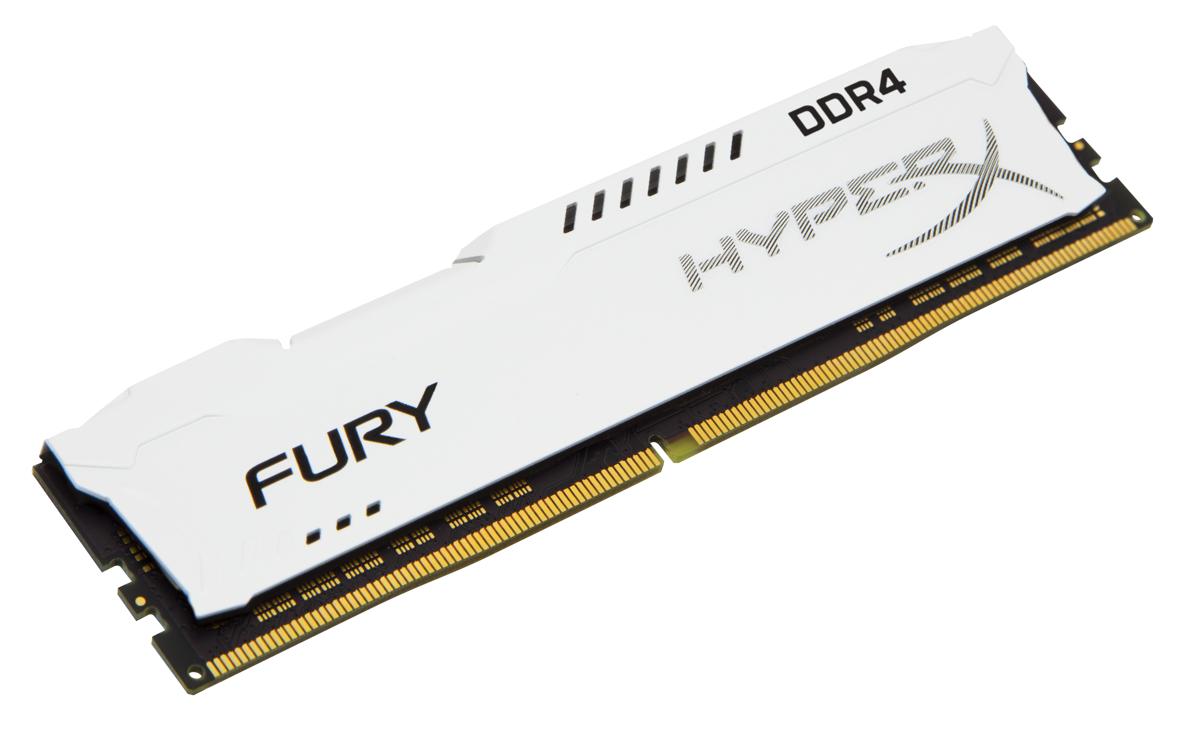 HX432C18FW2/8 8gb 3200mhz ddr4 cl18 dimm hyperx fury white Kingston Santreyd  - Вид №2