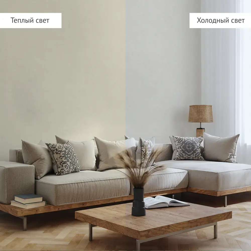 Обои флизелиновые KREAFORTA Linen бежевые 1.06 м 77022-12 STLM-2140399 - Вид №4