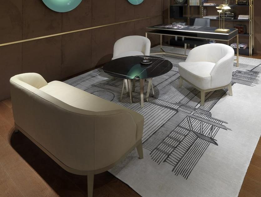 Paolo Castelli Диван из нубука Venice sun-id-1373745 - Вид №5