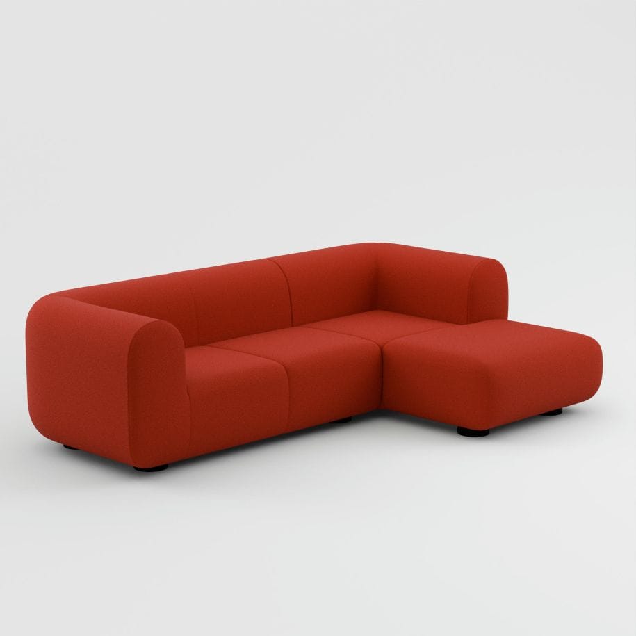 4-местный модульный тканевый диван Tom Dixon Plump sofa ARCH-00090579 - Вид №11