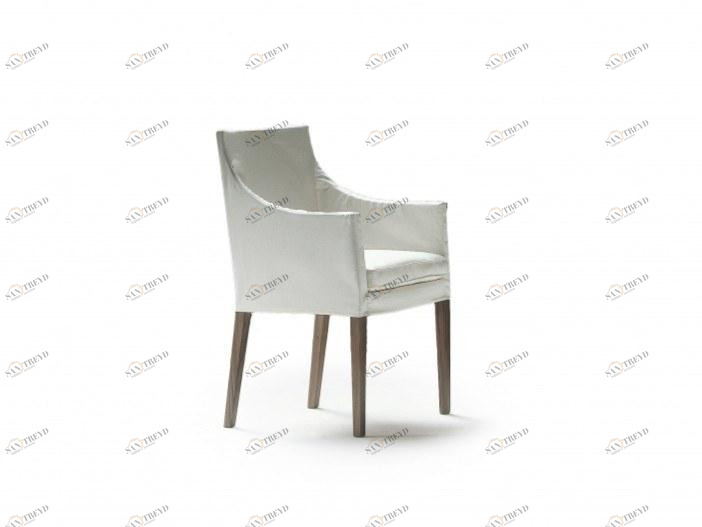 Flexform Стул с обивкой и подлокотниками Pat sun-id-1505469