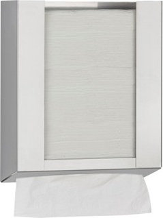 DTM2106 Диспенсер для полотенец из нержавеющей стали за зеркалом mediclinics  - Вид №1