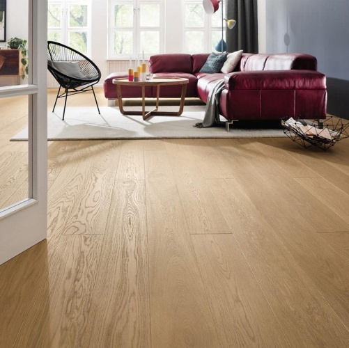 Паркетная доска Haro 4000 Series Top connect Пуро Белый Эксклюзив структурированный 531679 Дуб Рустик с брашью (Текстурированная) 2200х180 мм 1000900654 - Вид №1