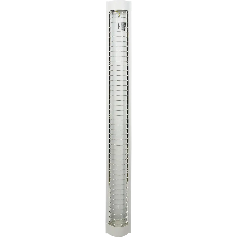 Светильник TDM Electric ЛПО3017 с решёткой 2х36 Вт, металл/пластик, цвет белый STLM-2094132 - Вид №2