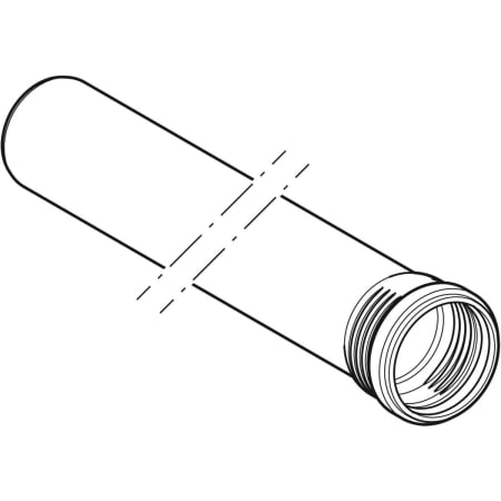 393.402.14.1 Труба Geberit Silent-Pro с раструбной муфтой Geberit  - Вид №1