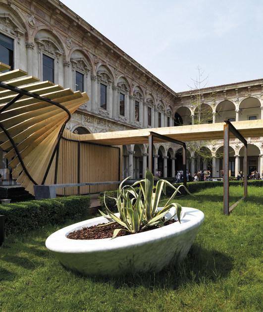 FranchiUmbertoMarmi Кашпо для общественных мест из мрамора sun-id-1436252 - Вид №2