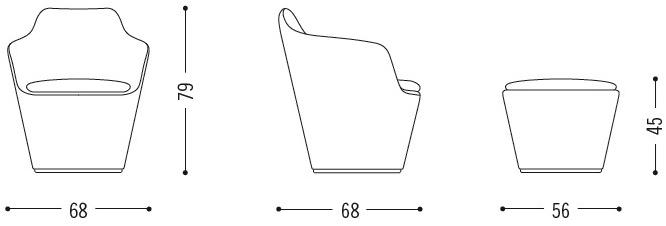 COR Кресло с подлокотниками sun-id-1389991 - Вид №5