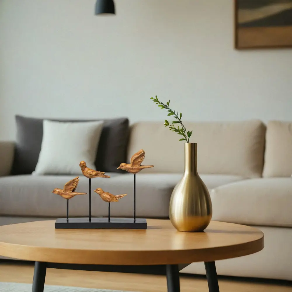 Статуэтка Птицы смола черный 24 см Santreyd STLM-2164356 - Вид №4