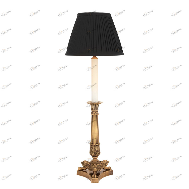 Настольная лампа Perignon от Eichholtz Латунь 109158 EICHHOLTZ КЛАССИЧЕСКИЕ 061705 Золото;черный 