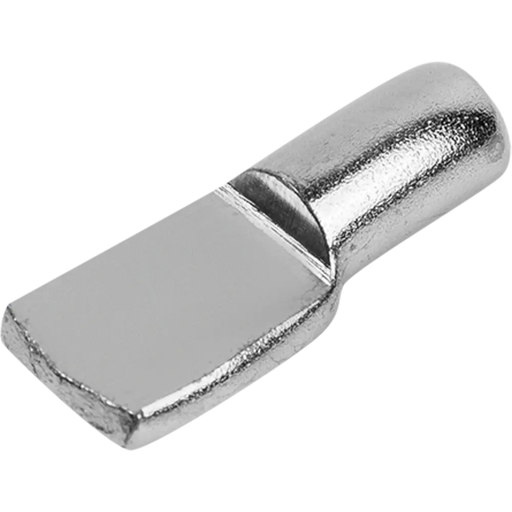 Полкодержатель Лопаточка мебельный 5x17 мм, металл, цвет хром, 12 шт Santreyd STLM-2117112