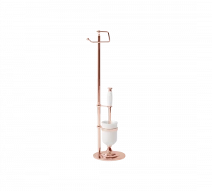 Gentry Home Керамический держатель стакана Queen Розовое золото GH102116