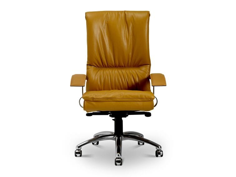 Кожаное вращающееся офисное кресло с высокой спинкой i 4 Mariani ARCH-00084014