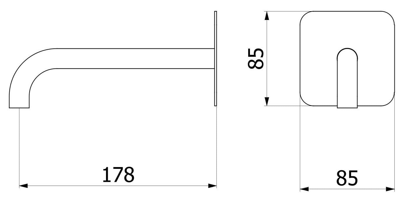 Настенный дозирующий носик IB Reflex ARCH-00074094 - Вид №2