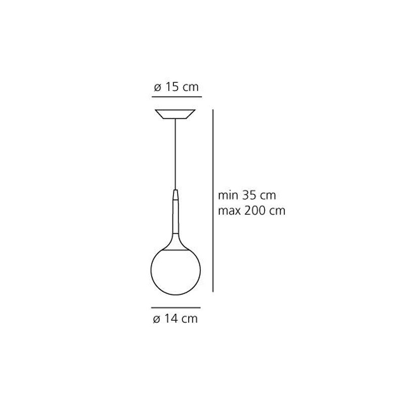 Artemide Castore 1045010A подвес 66068 - Вид №7