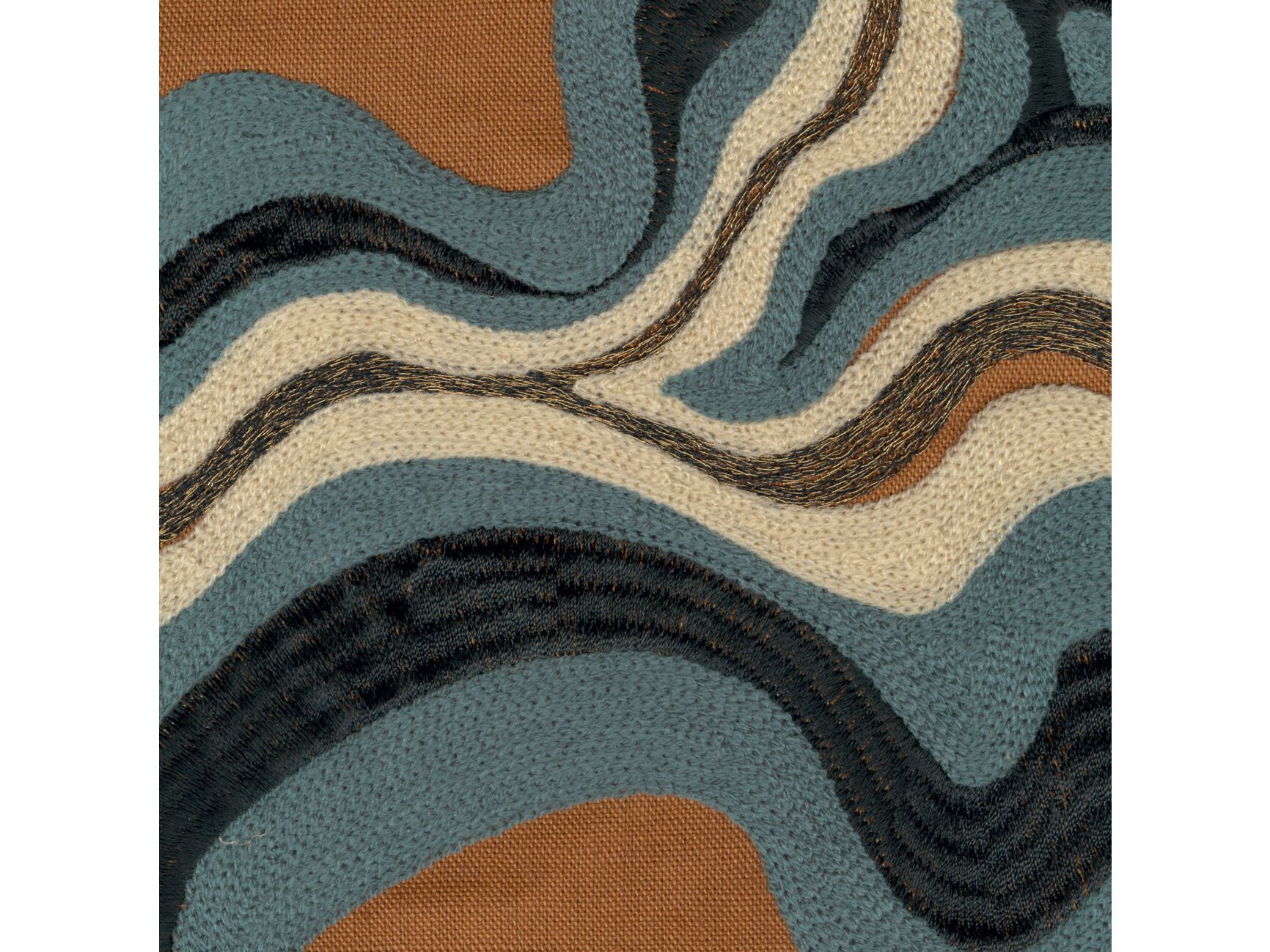 Вышитая ткань для штор Élitis Brera ARCH-00119567 - Вид №6