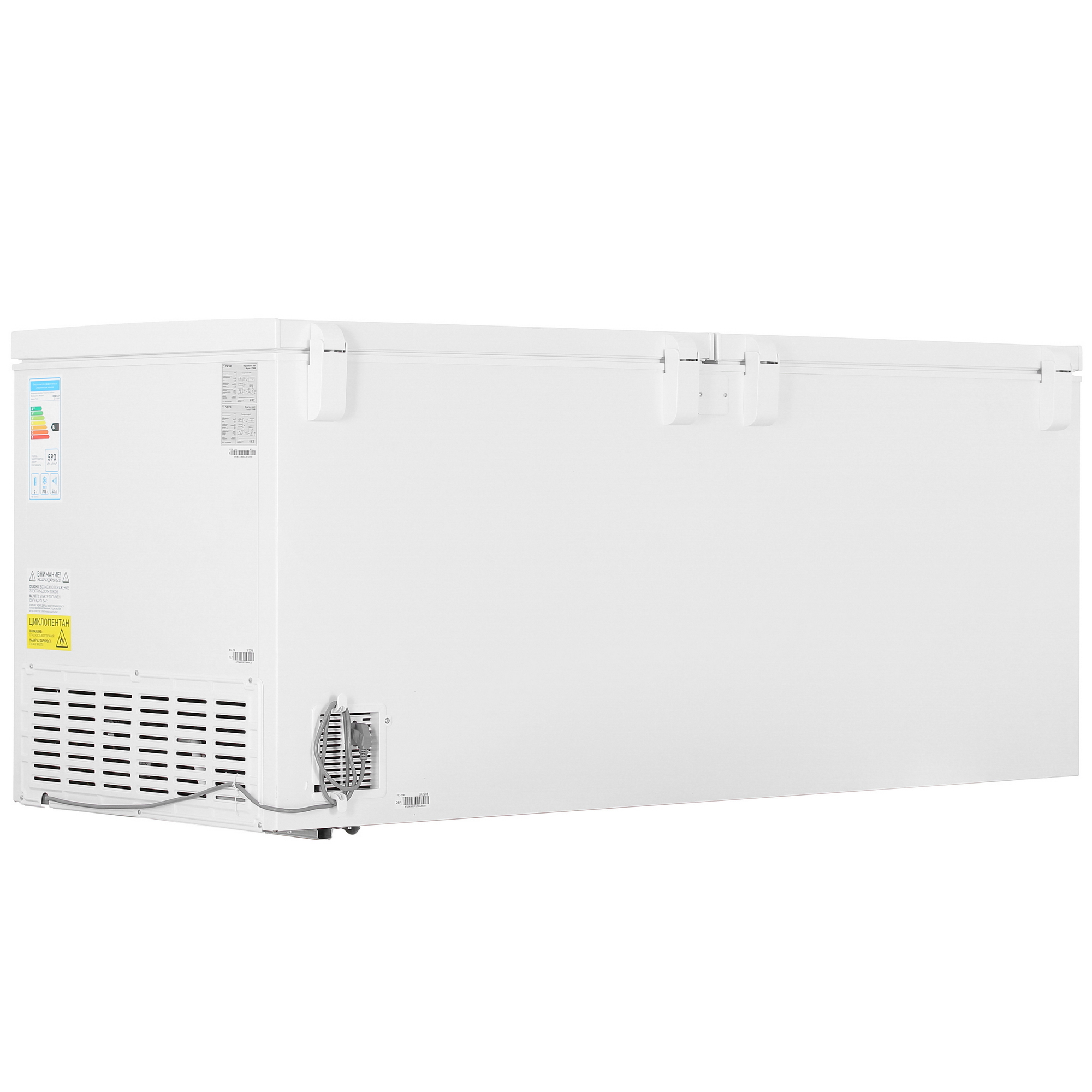 5095001 Морозильный ларь DEXP C-71AHA белый STDN-0138778 - Вид №4