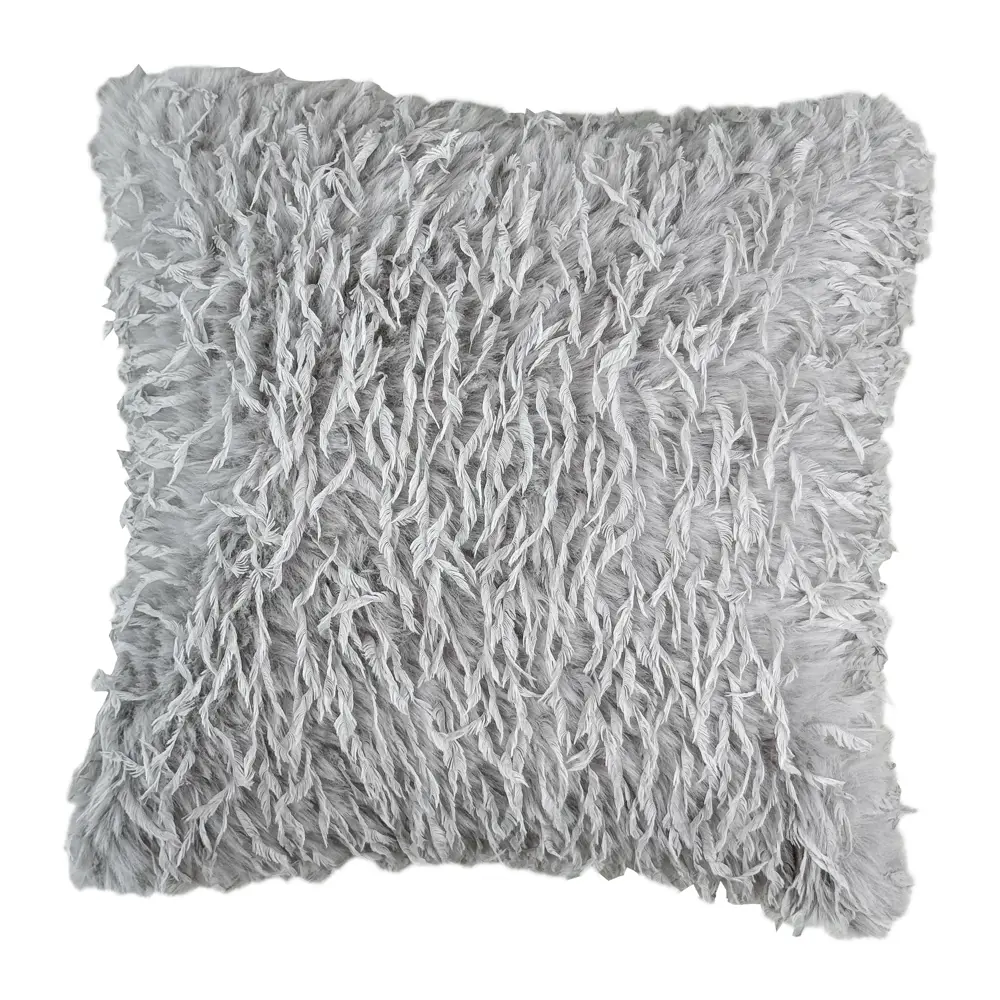 Декоративная подушка LINEN WAY Перья 45×45 см, серый 89437319 STLM-1583482