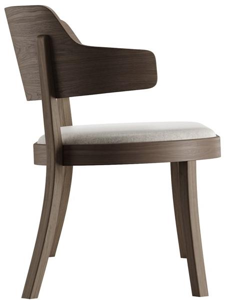 horgenglarus Скамья из массива дерева со спинкой Seley 17-423  - Вид №1