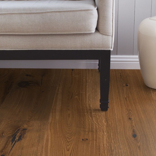 Инженерная доска Boen Chalet Antique Дуб Натур (Гладкая) 2000-4000х350 мм 2100430026 - Вид №3