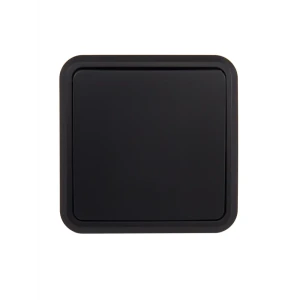 Выключатель LEXMAN First накладной одноклавишный черный матовый 88780874