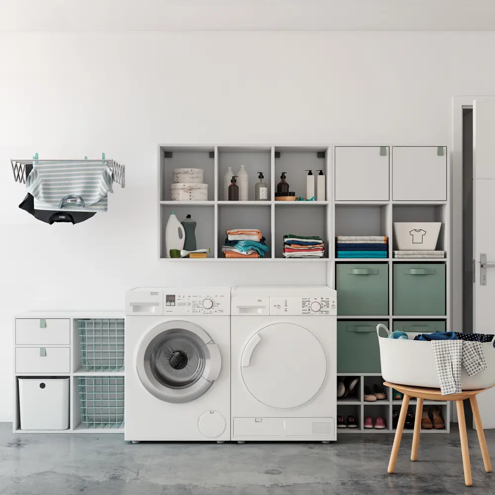 Ящик выдвижной SPACEO KUB, 380х400х310 мм, ЛДВП, цвет белый STLM-2045021 - Вид №3