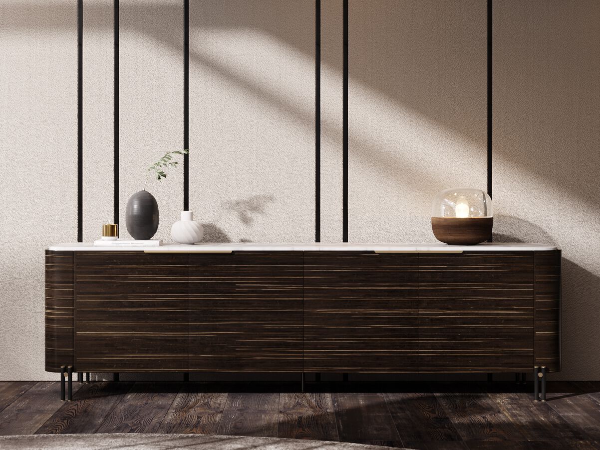 Деревянный шкаф с распашными дверями PRADDY Natur ARCH-00112680 - Вид №8