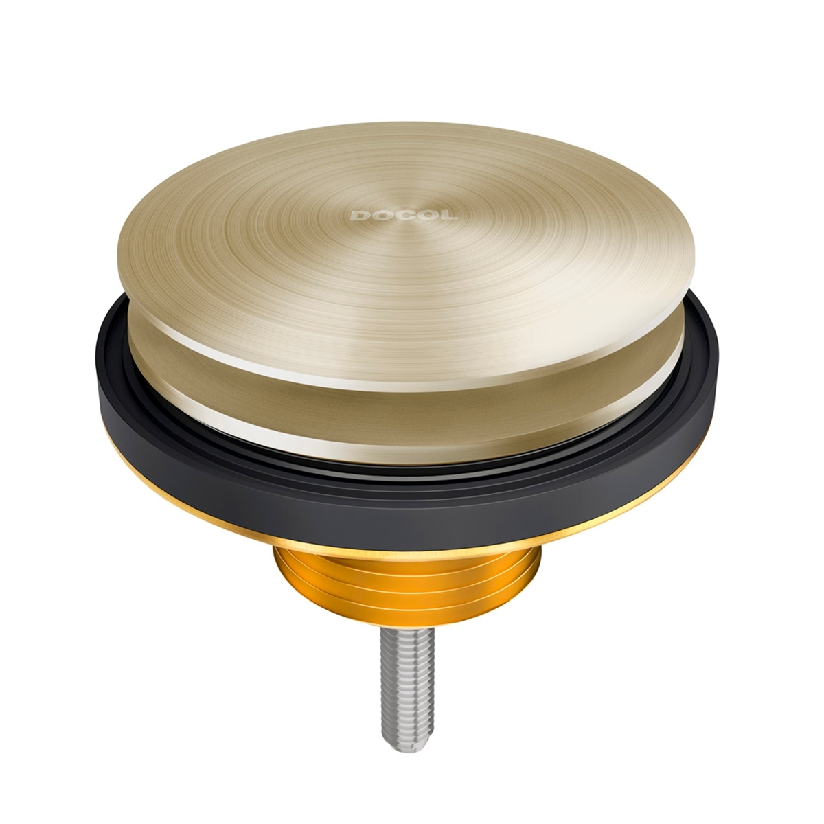 00922644 скрывает полированный графит 7/8 Docol VÁLVULA DE SAÍDA D'ÁGUA 