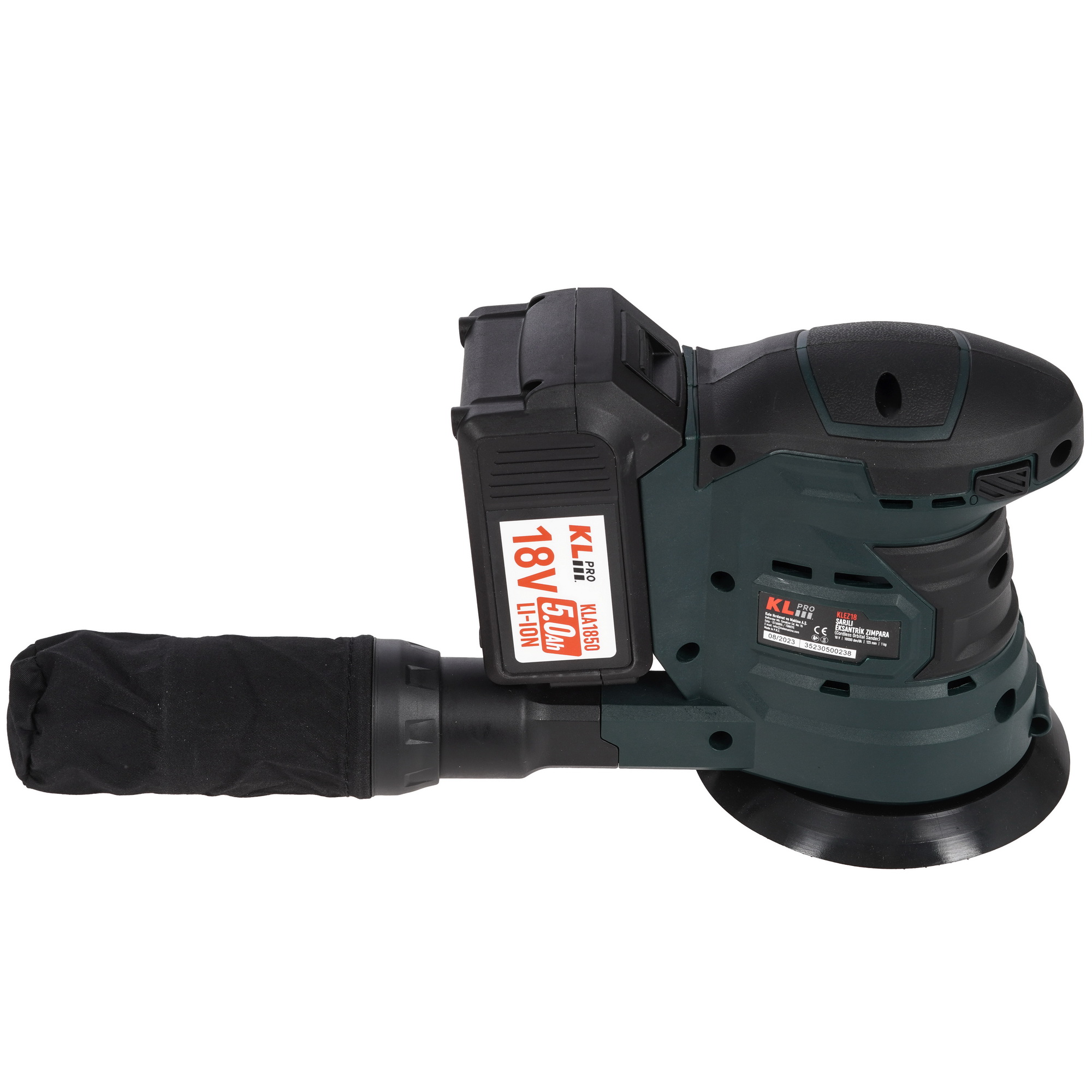 Эксцентриковая шлифмашинка KLPRO KLEZ18-20 9176536 STDN-0050310 - Вид №4