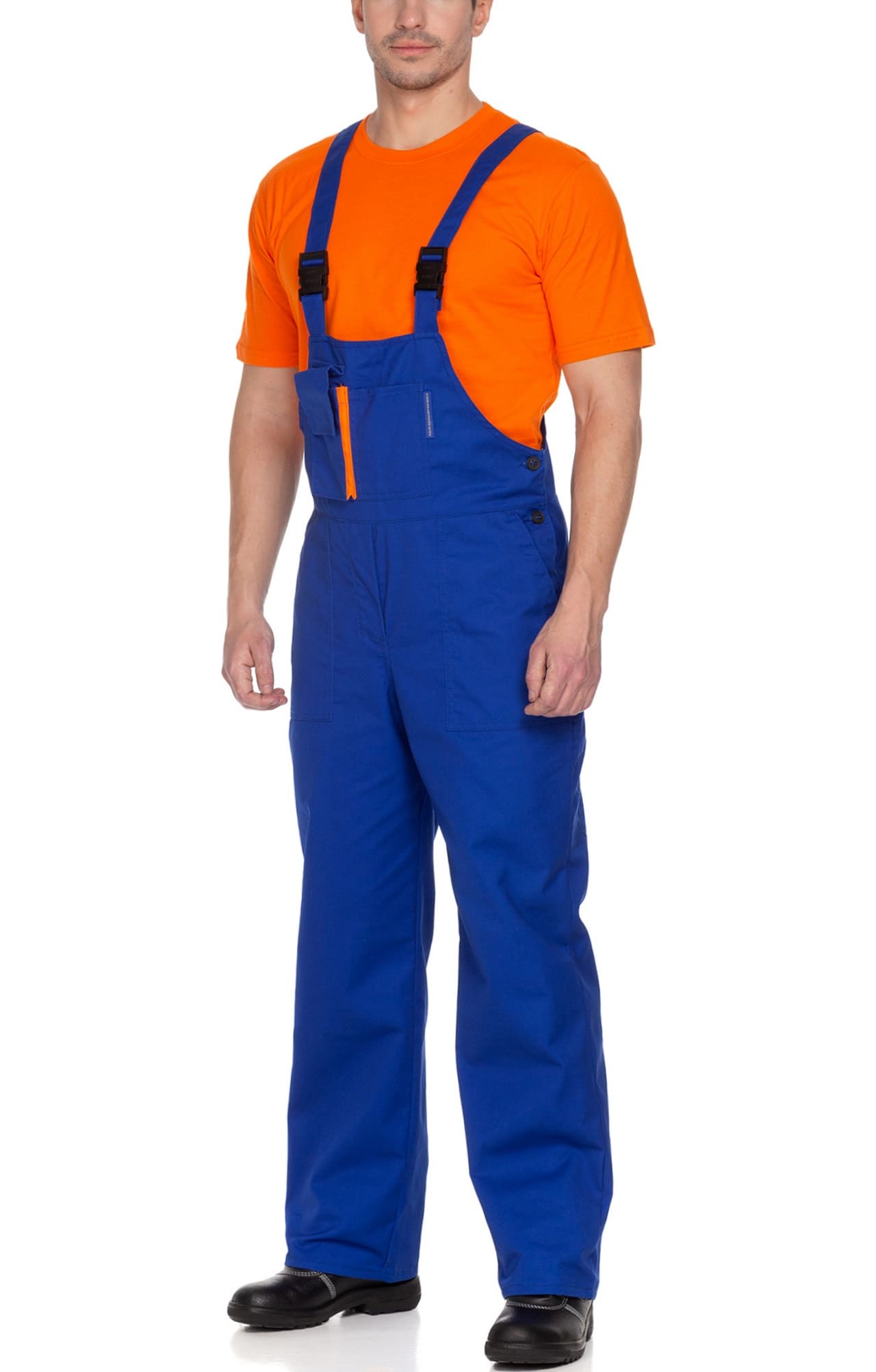 65617 Полукомбинезон "Эксперт-2" василек  Летняя спецодежда  размер 48-50/182-188  - Вид №2