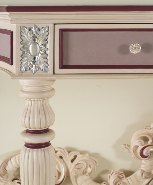 T1045 Tifernoit Консоль с точеными ножками и фризом Ingresso  - Вид №4