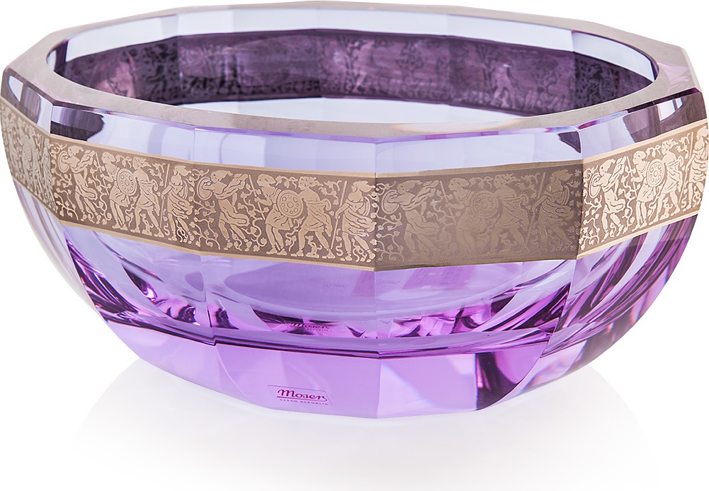 10606283 Moser Чаша 23см "Цветы" Хрусталь бессвинцовый 