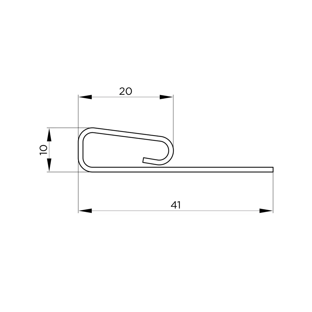Планка финишная для фасадных панелей MONLID цвет бежевый STLM-2187882 - Вид №1