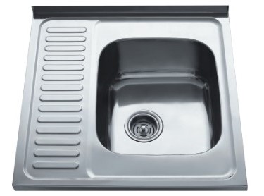 HB6060R Кухонная мойка , полированная сталь Haiba  - Вид №1