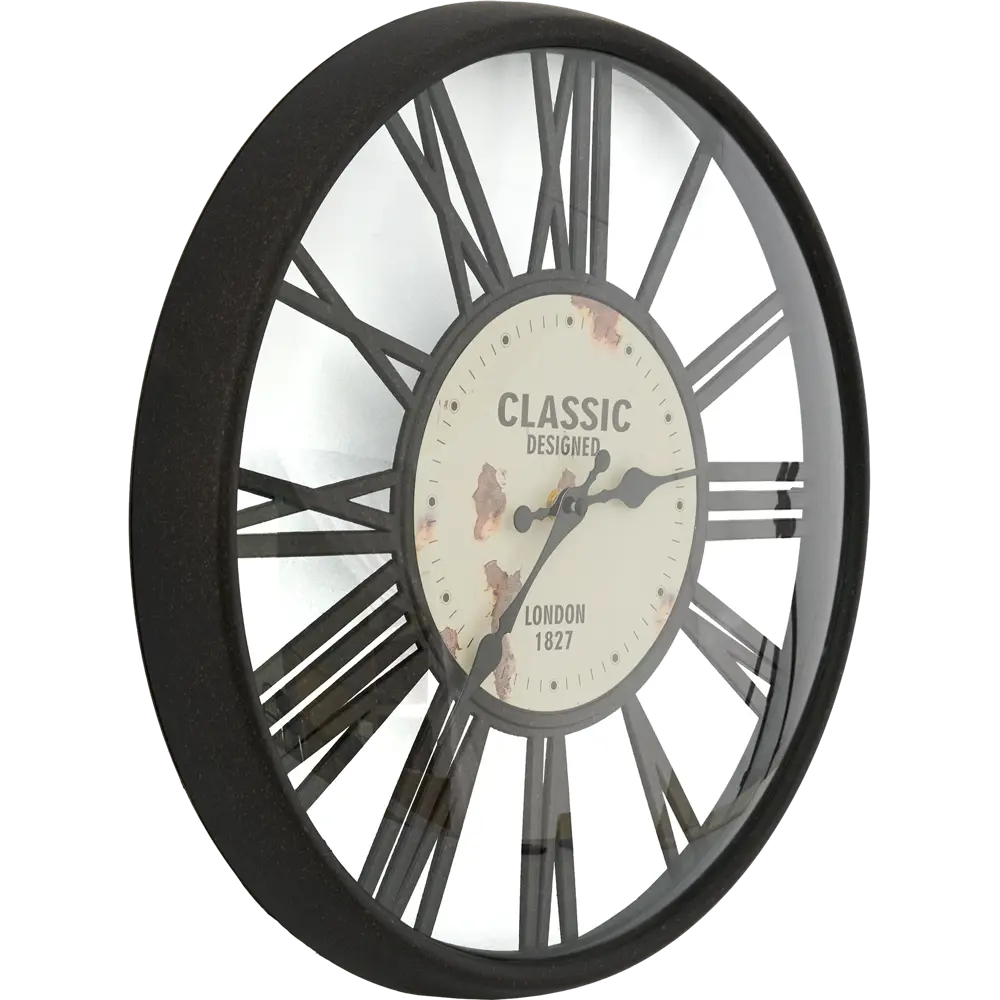 Часы настенные Dream River DMR 6111 круглые D40.6 см цвет черный STLM-2146888 - Вид №2