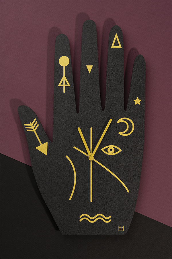 DYMYSWCHA Часы mystic time hand Doiy  - Вид №3