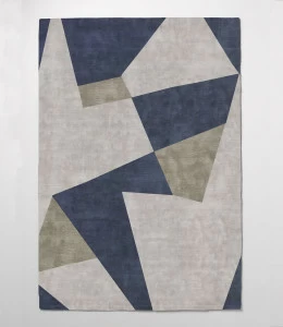 Ковер Reflessi 160x200 серо-бежевый RUGBERRY ДИЗАЙНЕРСКИЕ, REFLESSI 326070 Серый;бежевый