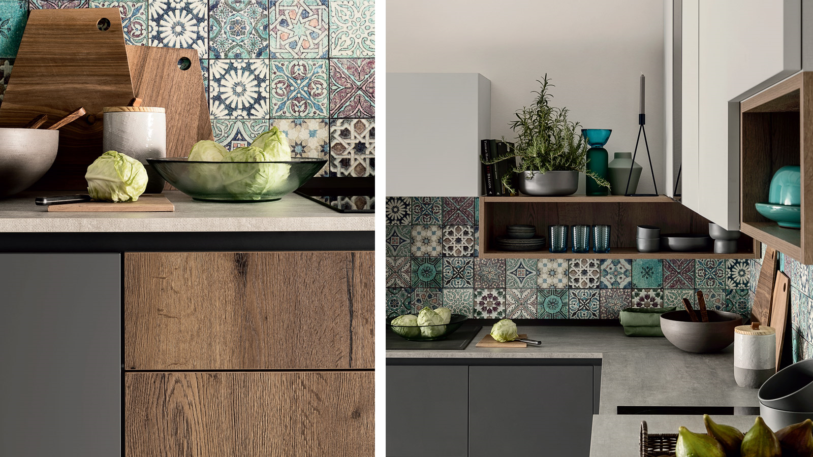 Easy 011  Кухонный гарнитур Ar-Due Lucido  - Вид №1