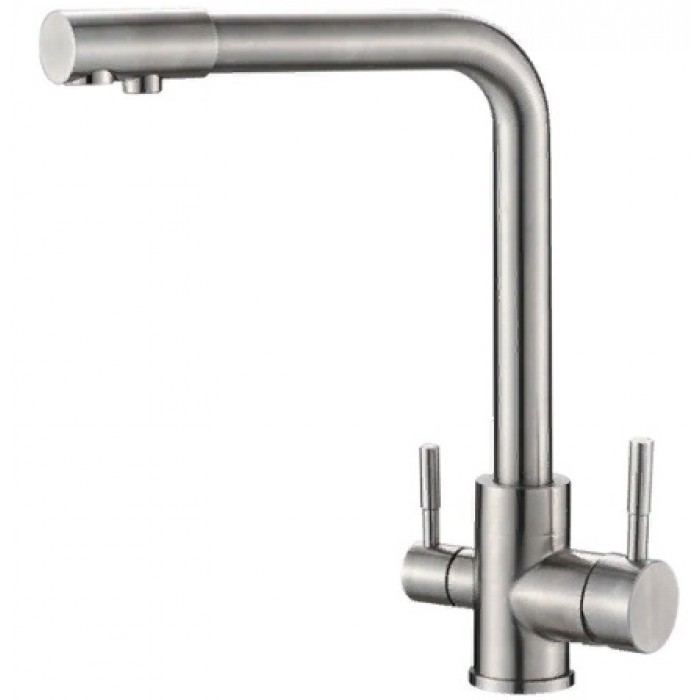Steel Hammer SH 801 INOX Смеситель для кухни Zorg 335 x 312  - Вид №1