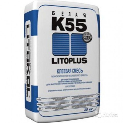 Клей для мозаики Litokol Litoplus K55 25кг 368 - Вид №1