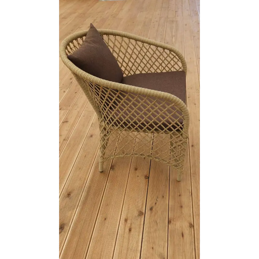 Садовое кресло с подушкой Aura алюминий Santreyd STLM-2114274 - Вид №1