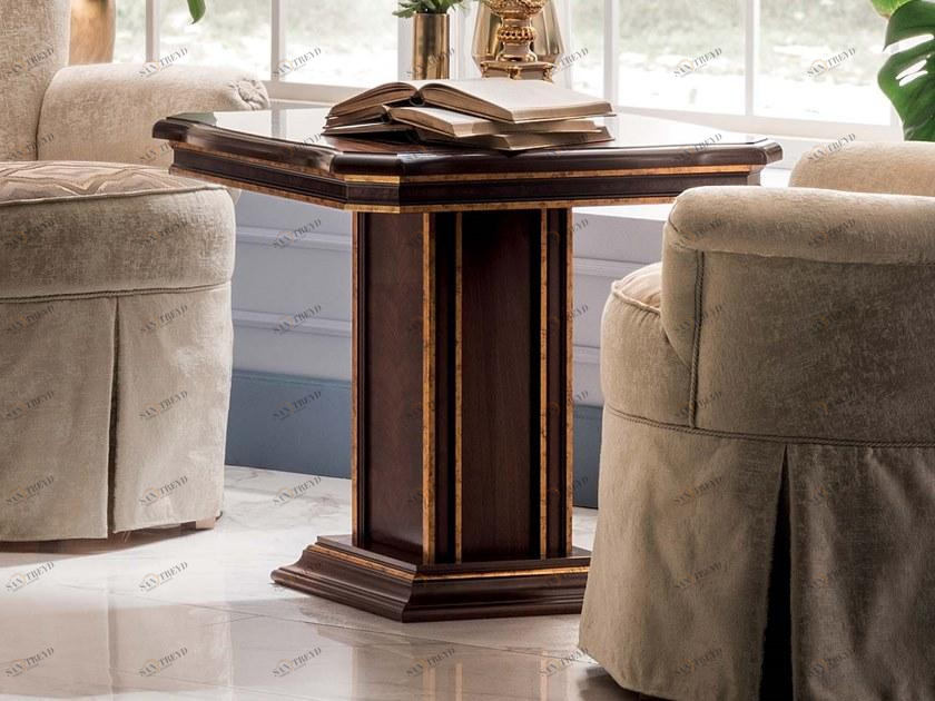 Arredoclassic Квадратный деревянный журнальный столик для гостиной Modigliani sun-id-1440271